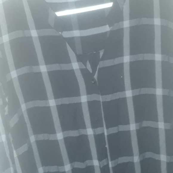 Black and grey plaid jumpsuit - Picture 2 of 4